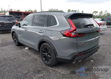 2025 Honda Cr-V Hybrid Sport-L из США, поврежденный, VIN 7FARS5H85SE030547